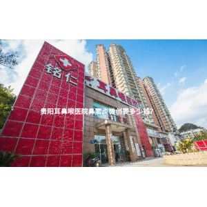 貴陽耳鼻喉醫(yī)院鼻竇炎微創(chuàng)要多少錢？