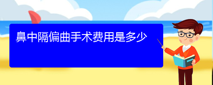 (貴陽治療鼻中隔偏曲好的方法)鼻中隔偏曲手術(shù)費用是多少(圖1)