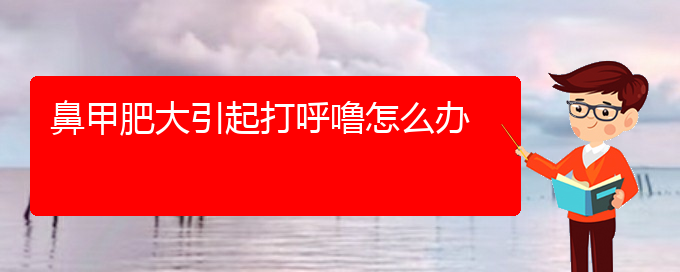 (貴陽鼻科醫(yī)院掛號(hào))鼻甲肥大引起打呼嚕怎么辦(圖1)