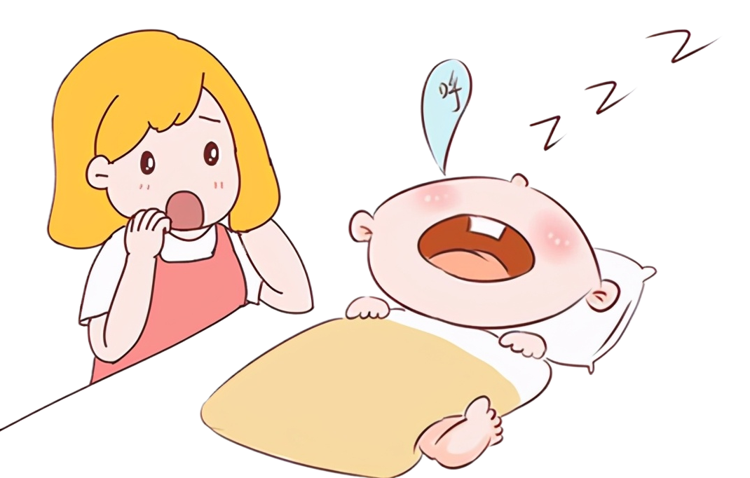 孩子打呼嚕是睡得香？注意可能是鼾癥惹的禍(圖1)